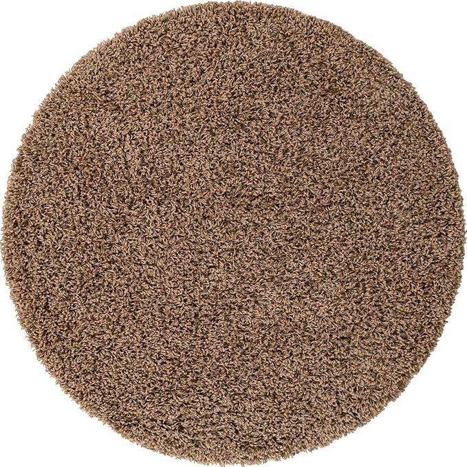 Unique Loom Solid Shag Collection Area Rug - Image 11