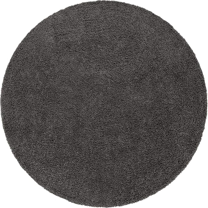 Unique Loom Solid Shag Collection Area Rug - Image 10
