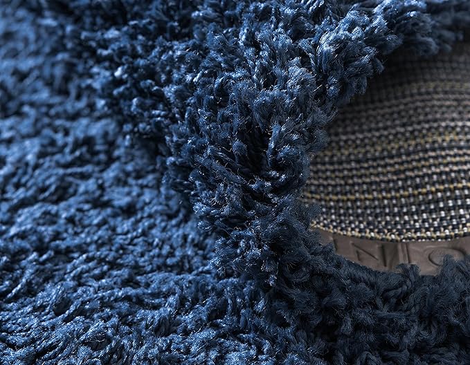 Unique Loom Solid Shag Collection Area Rug - Image 8