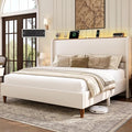 LARMACE Queen Size Bed Frame by LARMACE