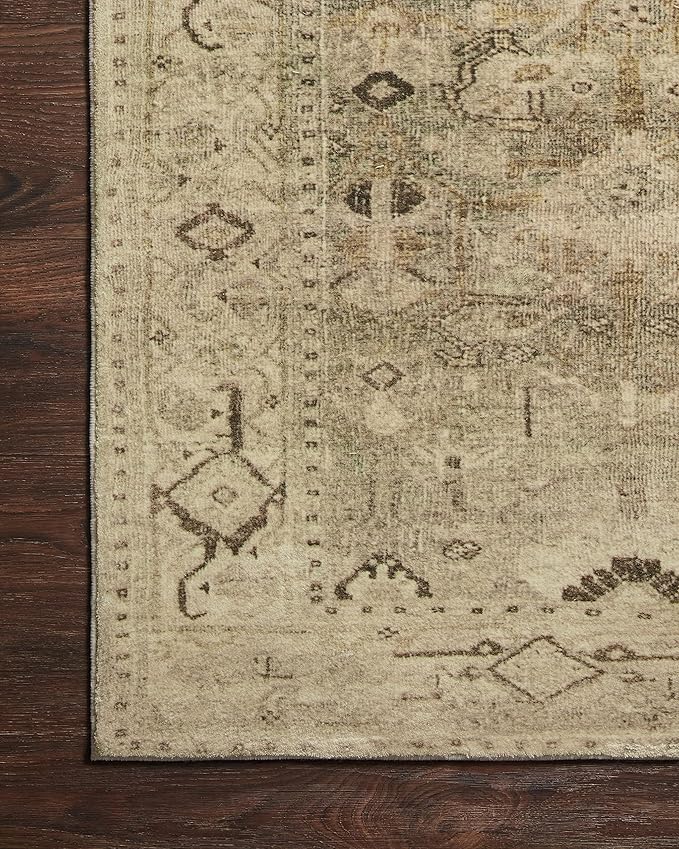 Loloi Margot Collection MAT-04 Antique/Sage 2'-6" x 9'-6" Runner Rug feat. - Image 10