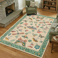 Mushroom Washable Area Rug 6x9 Rugs by ROYHOME
