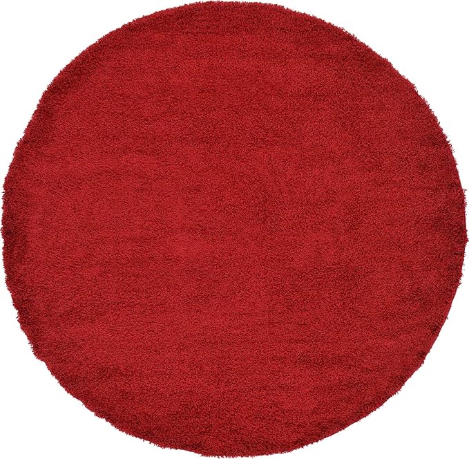 Unique Loom Solid Shag Collection Area Rug - Image 10