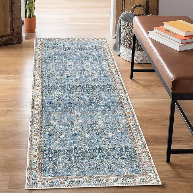 Bloom Rugs Washable Non-Slip 10 ft Runner by BloomRugs