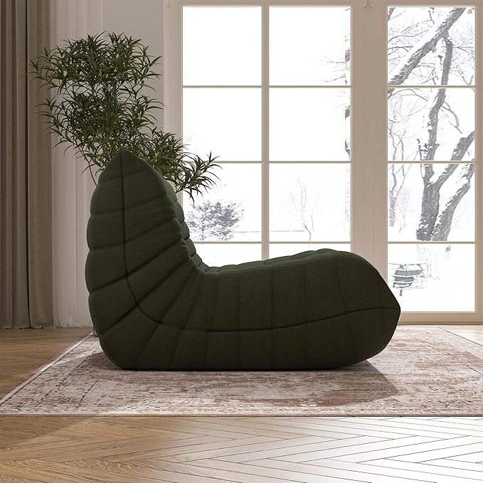 Bean Bag Chair, Fireside Chair Bean Bag Sofa Large Bean Bag Chair - Image 8