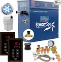 SteamSpa 9kW Steam Sauna Generator Executive Bundle 240V Steam Generator by SteamSpa