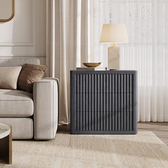 SICOTAS Night Stand Oversized Extra Large Nightstand - Image 3