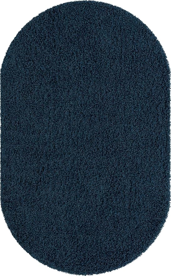 Unique Loom Solid Shag Collection Area Rug - Image 11
