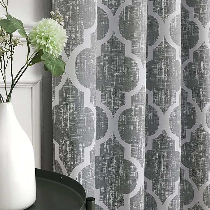 Beauoop 100% Blackout Curtains 90 Inches Long 2 Panels - Image 6