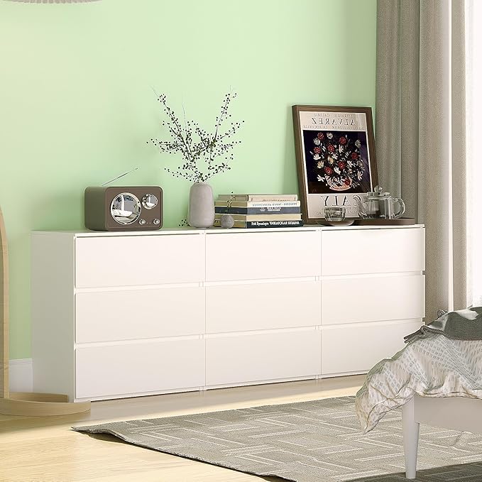 woodtalks 3 Drawer Dresser, Wood Chest Drawers - Image 6