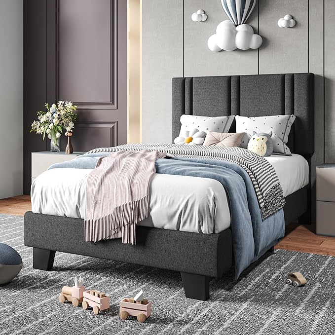 Upholstered Twin Size Bed Frame - Image 3