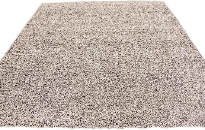 Unique Loom Solid Shag Collection Area Rug - Image 6