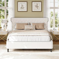 Christopher Knight Home Salus Linen Upholstered King Size Bed Frame by ChristopherKnightHome