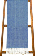 Alashan Cashmere Cotton Acrylic Adirondack Herringbone Woven Throw by Alashan