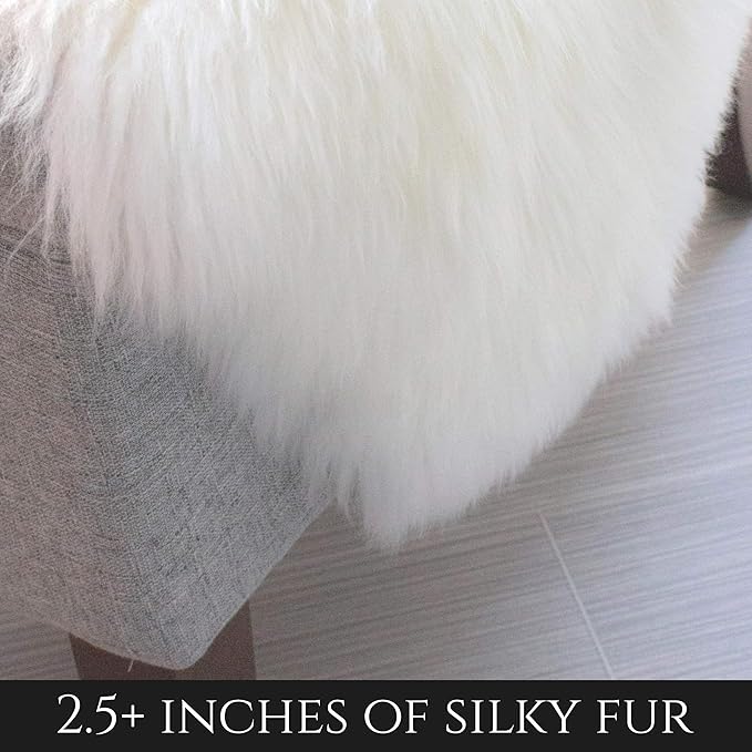 Premium Genuine Fur Sheepskin Rug - Image 8