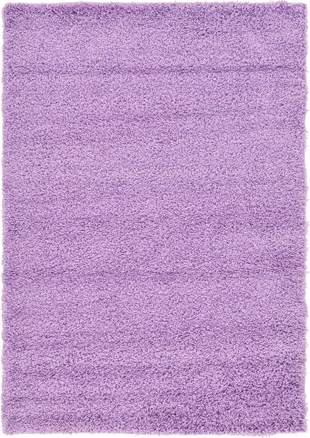 Unique Loom Solid Shag Collection Area Rug - Image 8