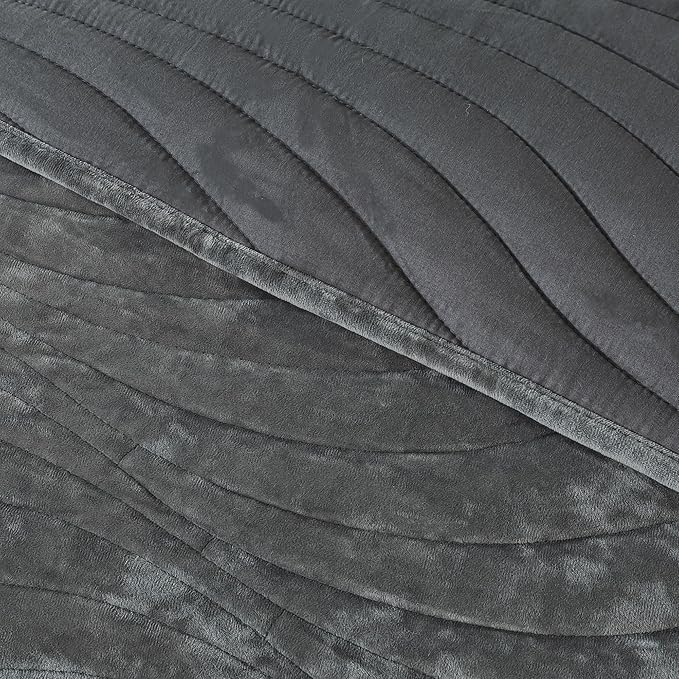 HoneiLife Velvet Quilt Sets Queen - Image 6
