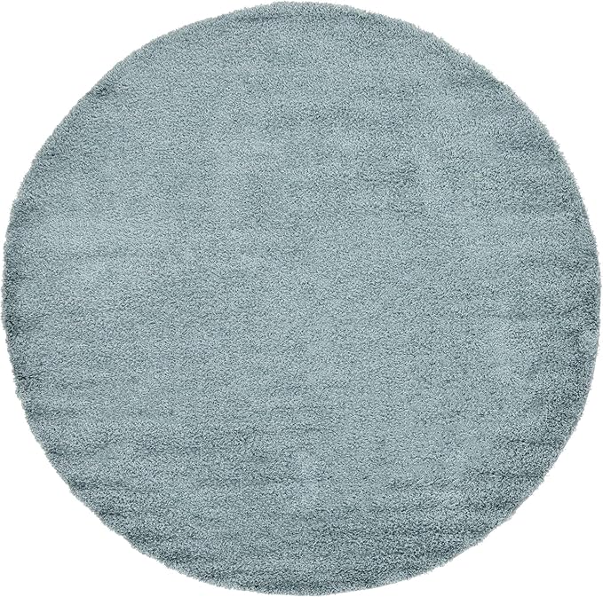 Unique Loom Solid Shag Collection Area Rug - Image 10