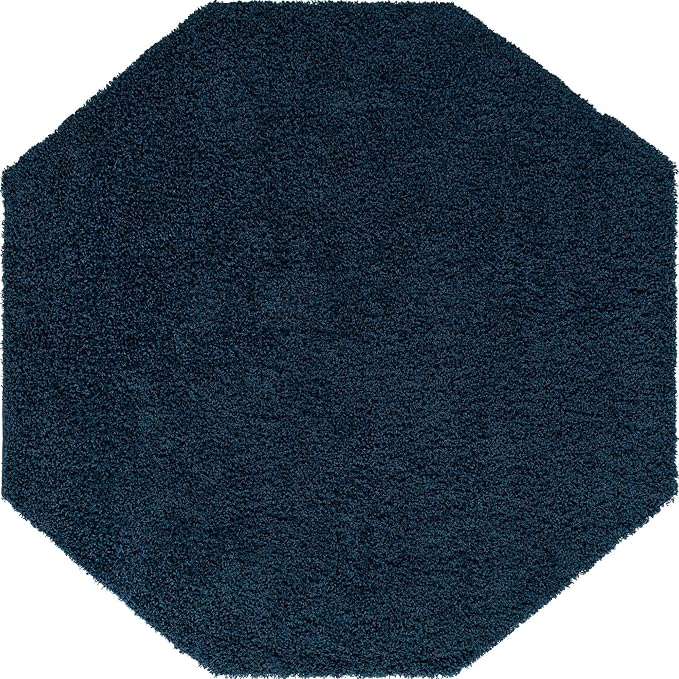 Unique Loom Solid Shag Collection Area Rug - Image 11