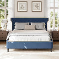 Christopher Knight Home Salus Linen Upholstered Queen Size Bed Frame by ChristopherKnightHome