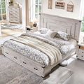 T4TREAM Farmhouse King Size Bed Frame by T4TREAMFurniture
