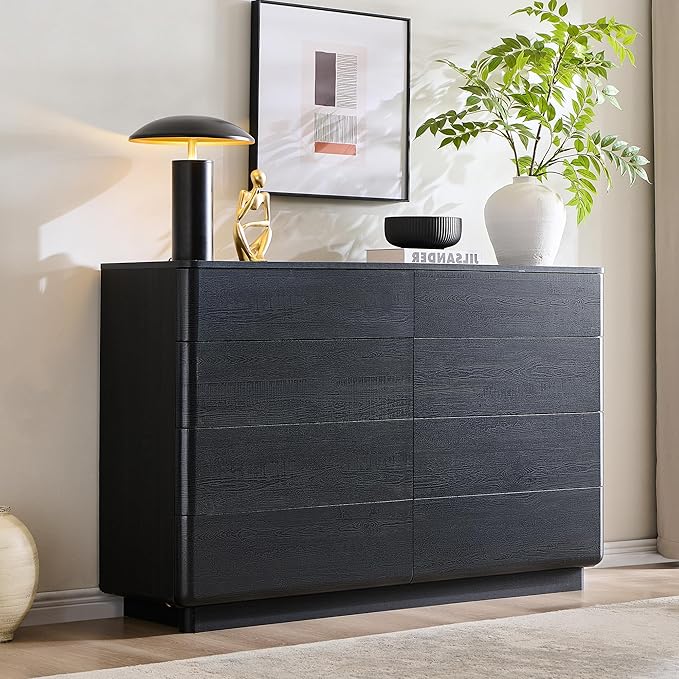 ACCOHOHO 8 Drawer Dresser for Bedroom, 52 Inch Wide Modern Chest of Drawers - Image 7