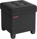 SONGMICS Storage Ottoman, Small Ottoman Foot Rest by SONGMICSbySONGMICSHOME