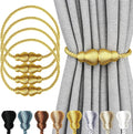 Nieffeiy Magnetic Curtain Tiebacks Outdoor Curtain Tie Backs Rope Decorative by CurtianTiebacks