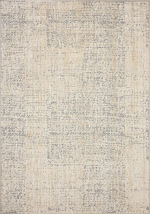 Loloi Amber Lewis Bexley Collection BEX-03 Natural/Slate 2'-7" x 4' Accent Rug - Image 2
