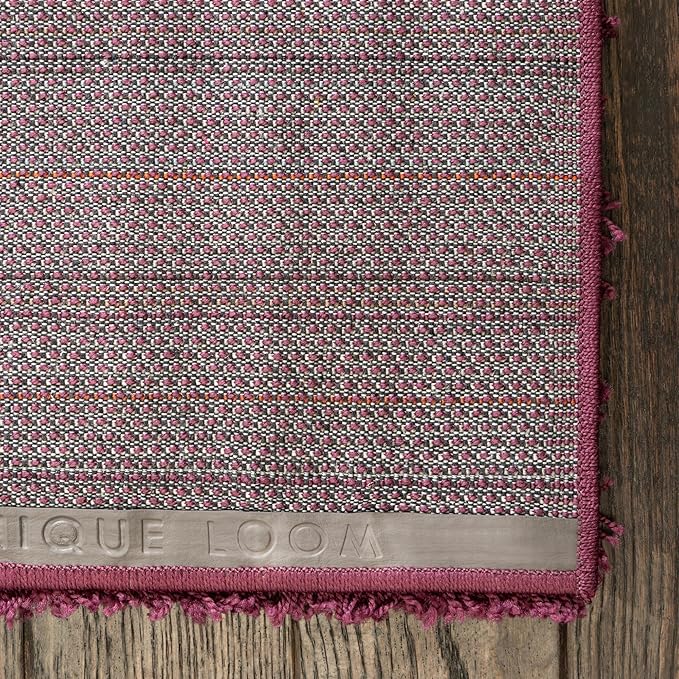 Unique Loom Solid Shag Collection Area Rug - Image 11