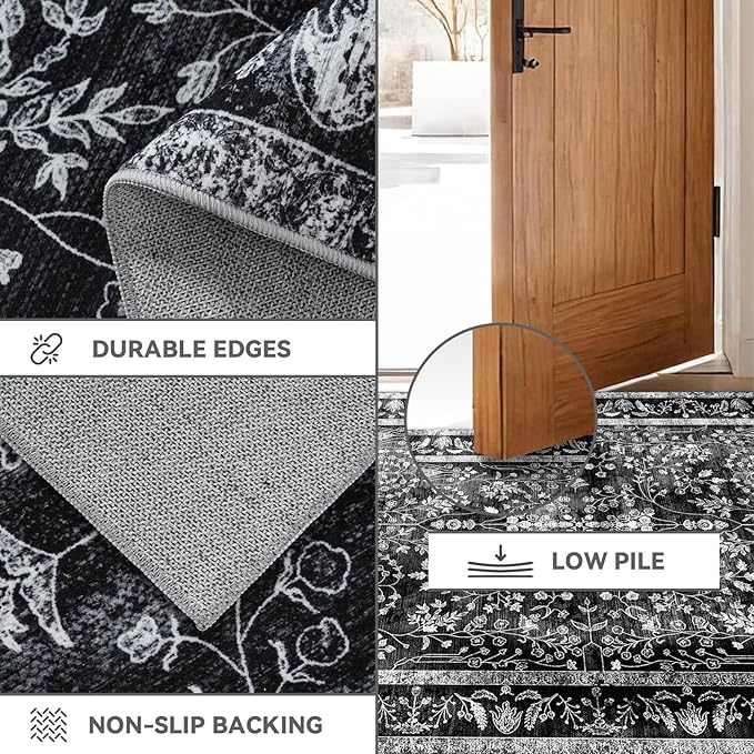 8x10 Area Rugs, Machine Washable Rugs - Image 4
