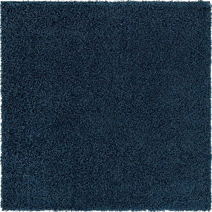 Unique Loom Solid Shag Collection Area Rug - Image 11