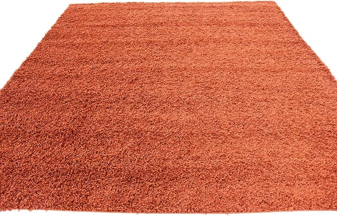 Unique Loom Solid Shag Collection Area Rug - Image 6