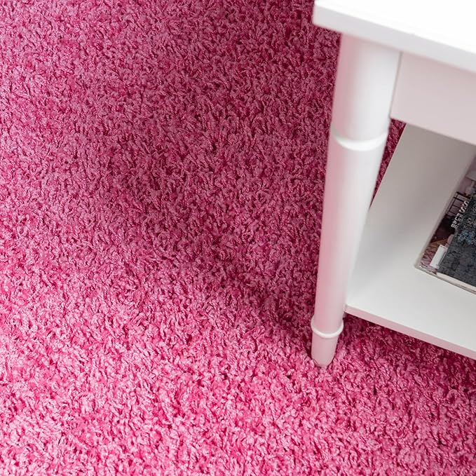 Unique Loom Solid Shag Collection Area Rug - Image 6