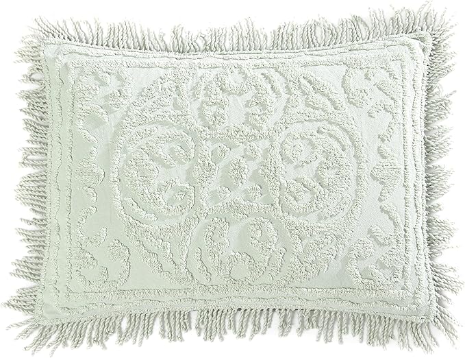 Beatrice Home Fashions Medallion Chenille Bedspread, King Sham by BeatriceHomeFashions