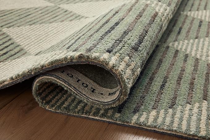 Loloi Chris Loves Julia Francis Collection FRA-01 Spa/Granite 8'-6" x 12' Area - Image 11
