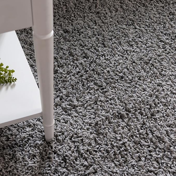 Unique Loom Solid Shag Collection Area Rug - Image 5