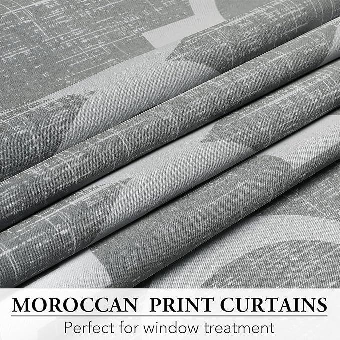 Beauoop 100% Blackout Curtains 96 Inches Long 2 Panels - Image 4