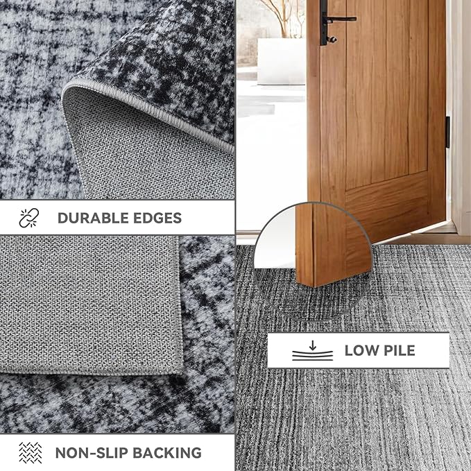 Area Rugs 6x9, Machine Washable Rugs - Image 3