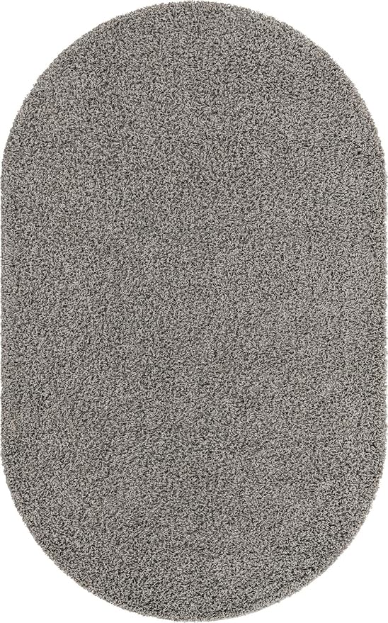 Unique Loom Solid Shag Collection Area Rug - Image 7