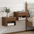 Floating Nightstand Set of 2 by EYYTHUNG