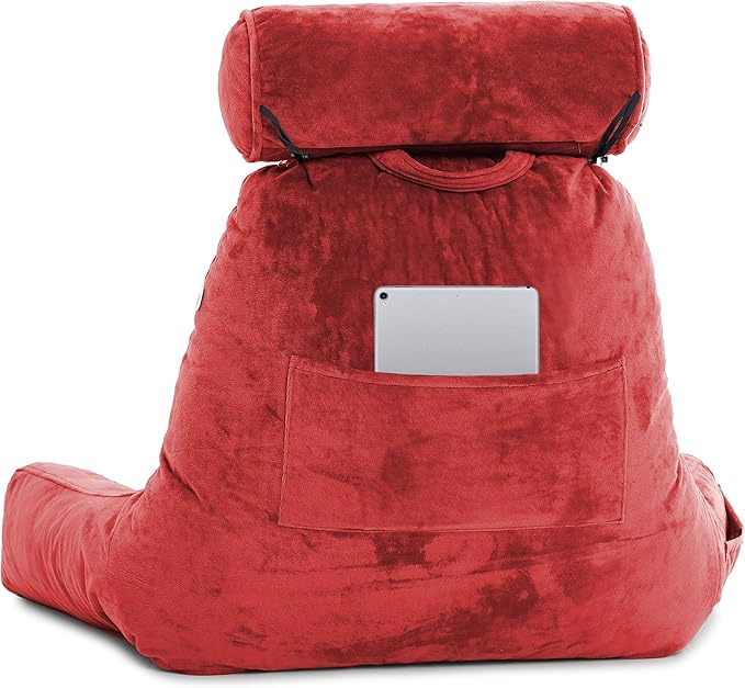 Husband Pillow Medium Red, Backrest - Image 7