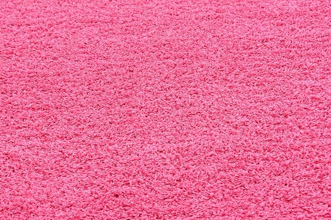 Unique Loom Solid Shag Collection Area Rug - Image 7