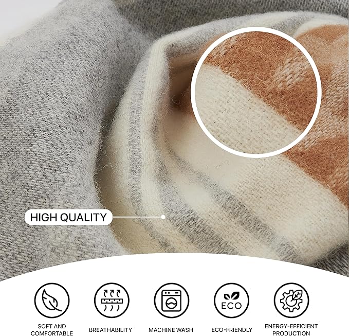 | Wool Blanket/Throw | 100% New Zealand Wool | Perfect - Image 4