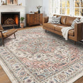 5x7 Area Rugs for Living Room Ultra-Soft Washable Rug Vintage Distressed Boho by NakedCloud
