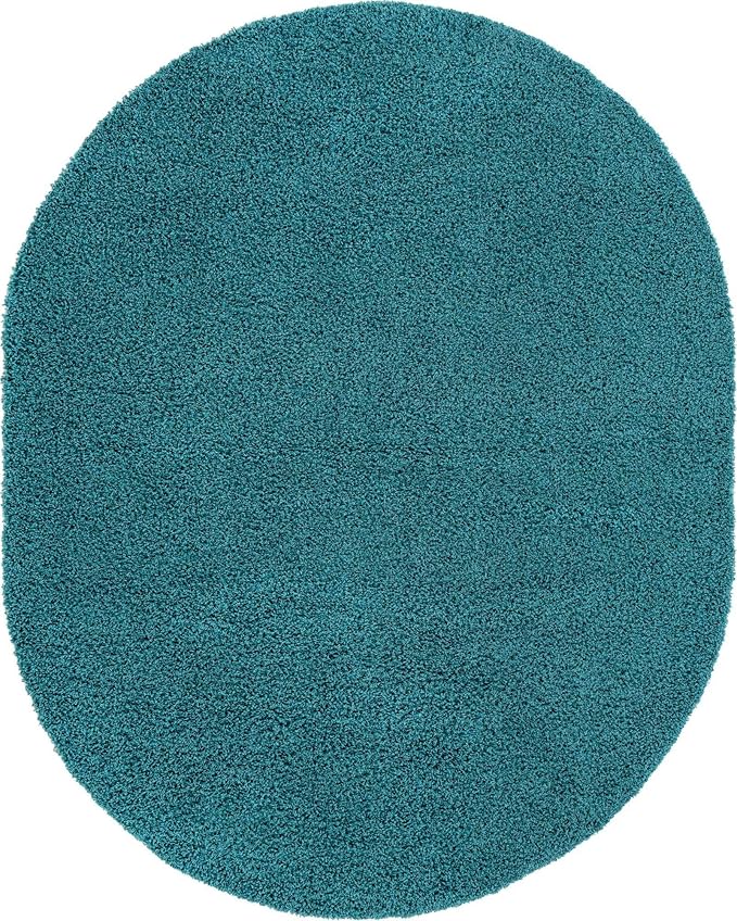 Unique Loom Solid Shag Collection Area Rug - Image 11