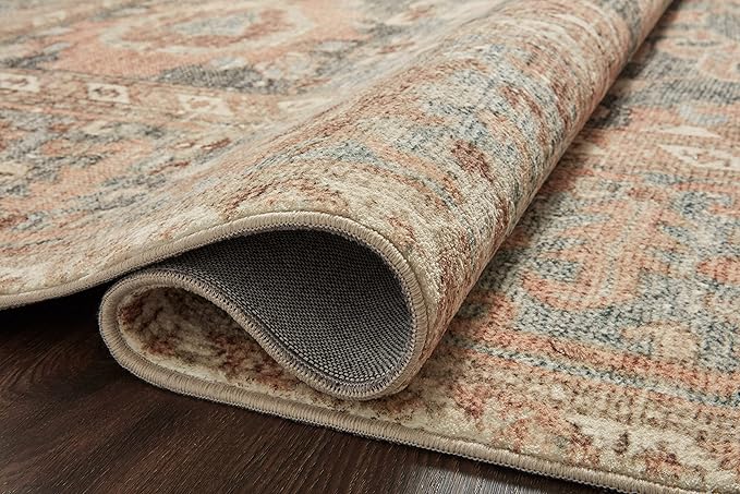 Loloi Margot Collection MAT-03 Ocean/Spice 3'-6" x 5'-6" Accent Rug feat. - Image 6