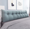 homecozy Wedge Headboard Pillow Dorm Room Reading Pillow Back Support by HOMECOZY