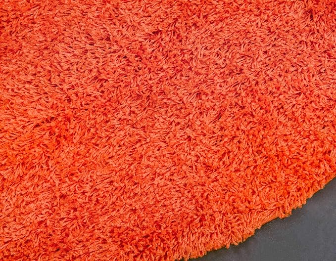 Unique Loom Solid Shag Collection Area Rug - Image 8