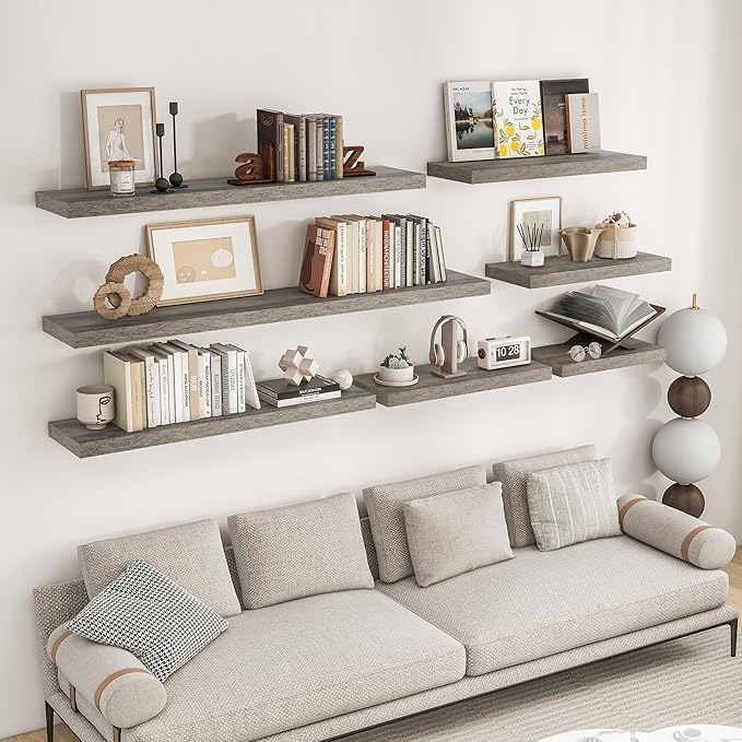 RICHFOCUS 72Inch Floating Shelves - Image 2